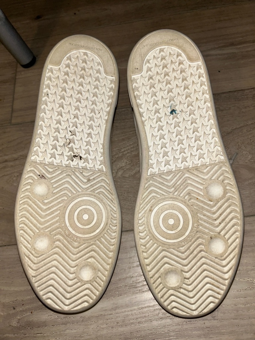 Women’s Purestar in white leather with silver Swarovski crystal star Size 41 - Picture 12 of 14